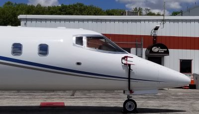 Charter flight plane at Grand Aire