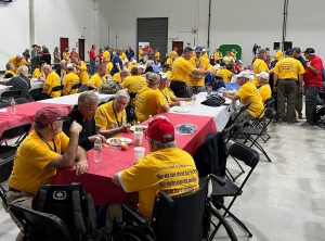 Flag City Honor Flight Mission #19 breakfast at Grand Aire