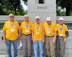 Flag City Honor Flight Mission #19 at WWII Memorial
