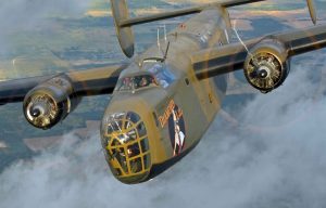 World War II B-24 Bomber Diamond Lil, part of the CAF AirPower History Tour