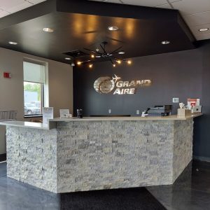 Client Service Center inside Grand Aire's New FBO